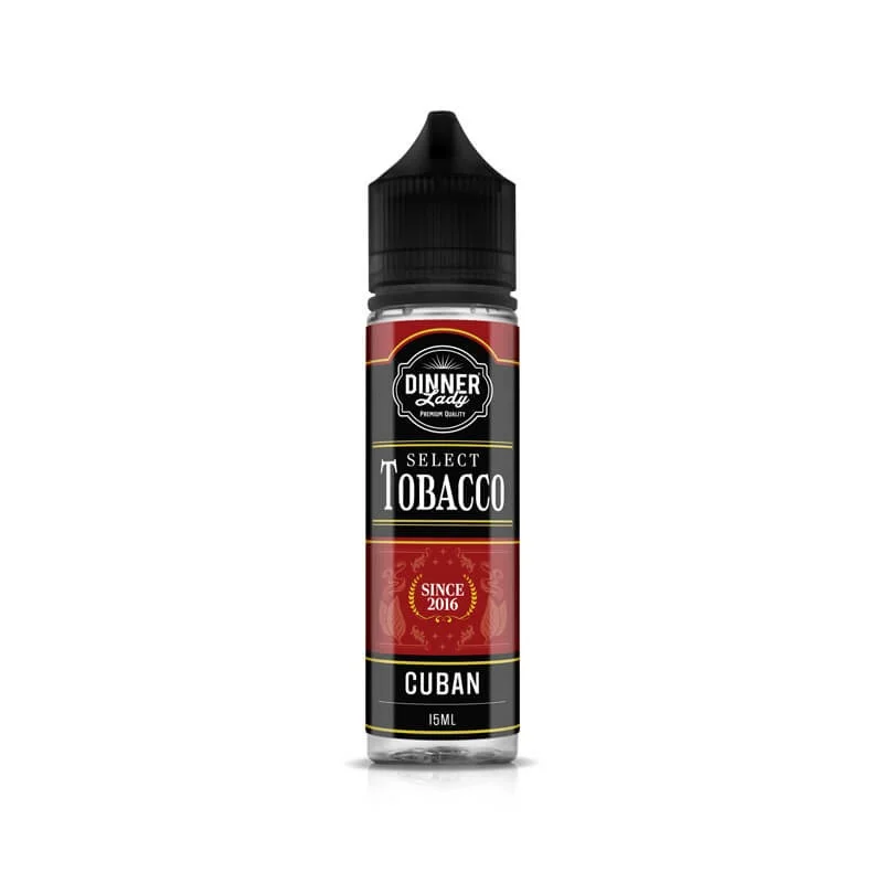 Dinner Lady Select Tobacco Cuban 15/60ml
