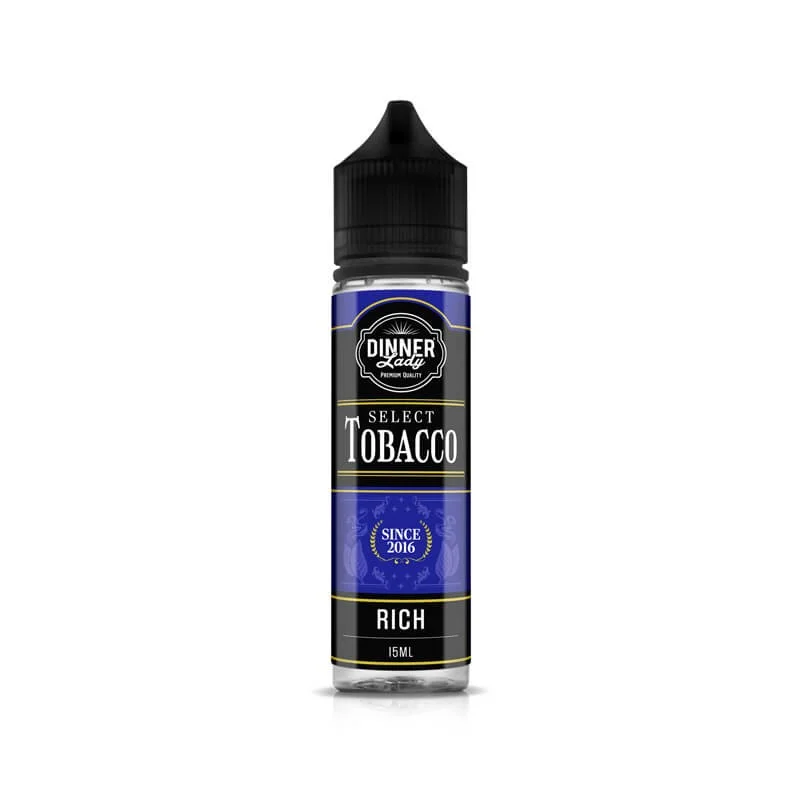Dinner Lady Select Tobacco Rich 15/60ml