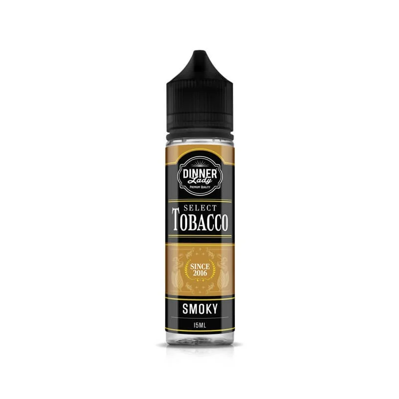Dinner Lady Select Tobacco Smoky 15/60ml