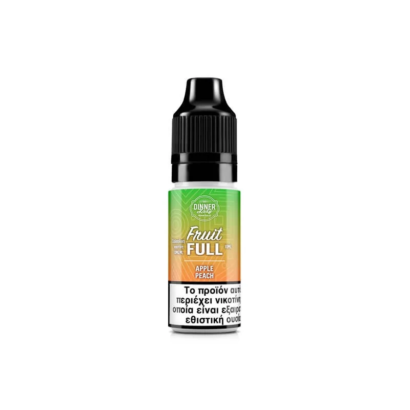 Dinner Lady Fruit Full Bar Salts Apple Peach 10mg 10ml