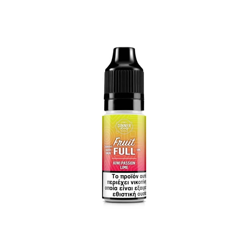 Dinner Lady Fruit Full Bar Salts Kiwi Passion Lime 10mg 10ml