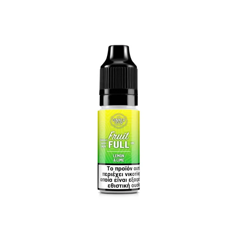 Dinner Lady Fruit Full Bar Salts Lemon & Lime 10mg 10ml