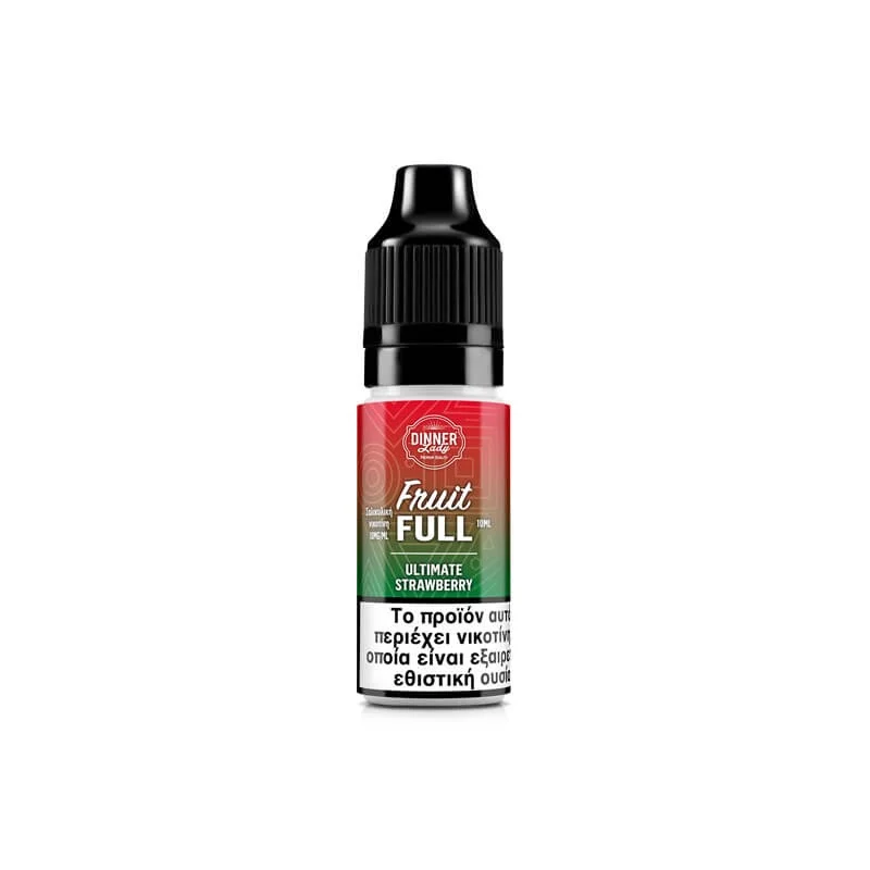 Dinner Lady Fruit Full Bar Salts Ultimate Strawberry 10ml 10mg