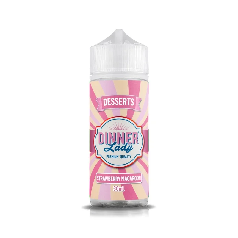 Dinner Lady Strawberry Macaroon 30/120ml