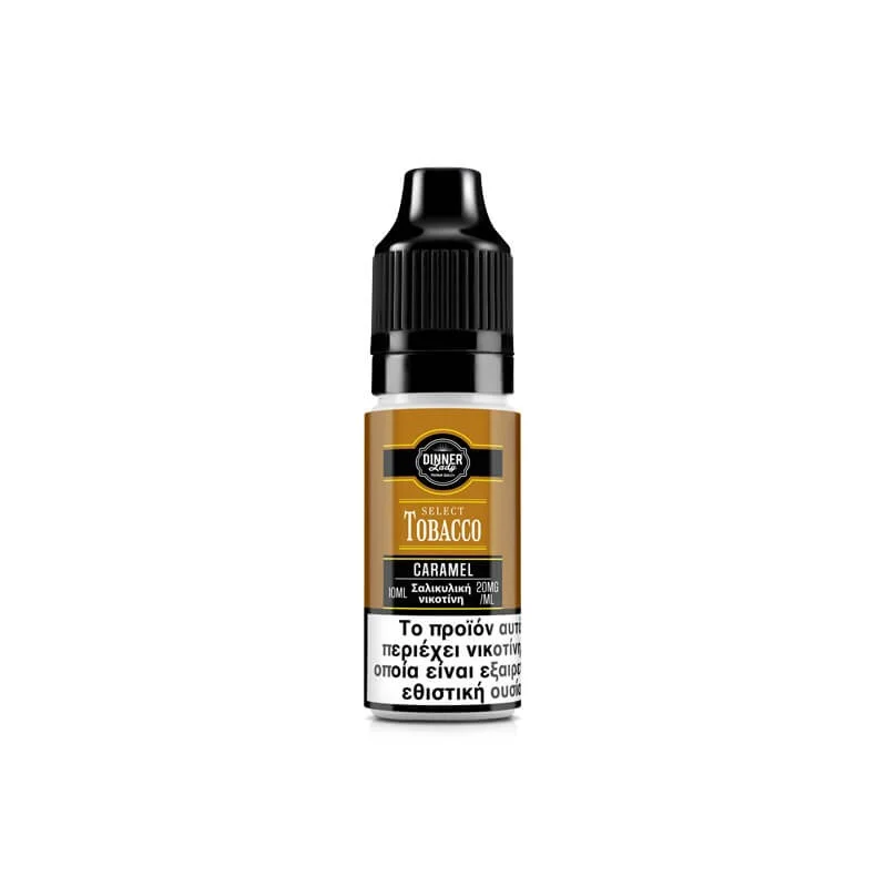 Dinner Lady Select Tobacco Bar Salts Caramel 10ml 20mg