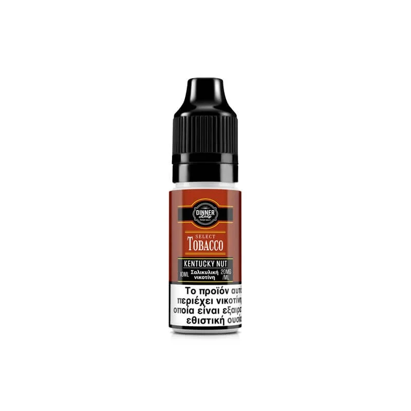 Dinner Lady Select Tobacco Bar Salts Kentucky Nut 20mg 10ml