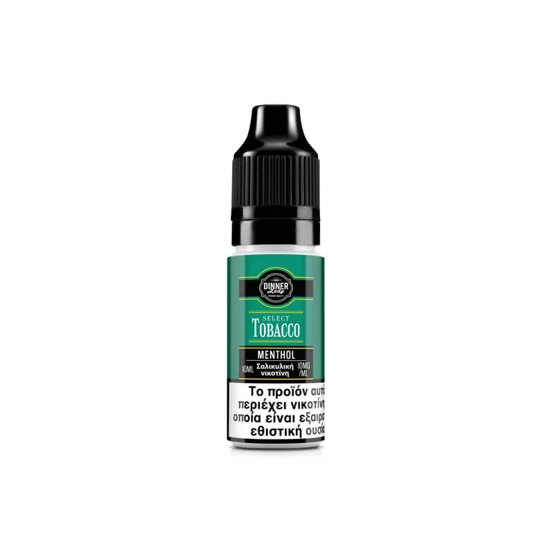 Dinner Lady Select Tobacco Bar Salts Menthol 10ml 10mg