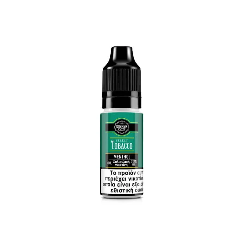 Dinner Lady Select Tobacco Bar Salts Menthol 10ml 20mg
