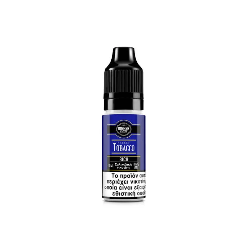 Dinner Lady Select Tobacco Bar Salts Rich 10mg 10ml