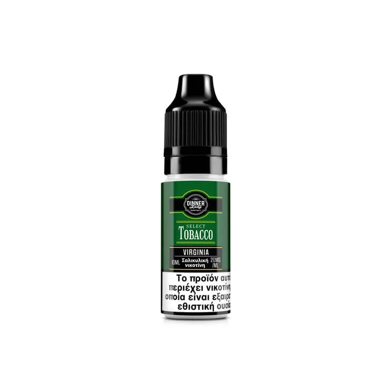 Dinner Lady Select Tobacco Bar Salts Virginia 20mg 10ml