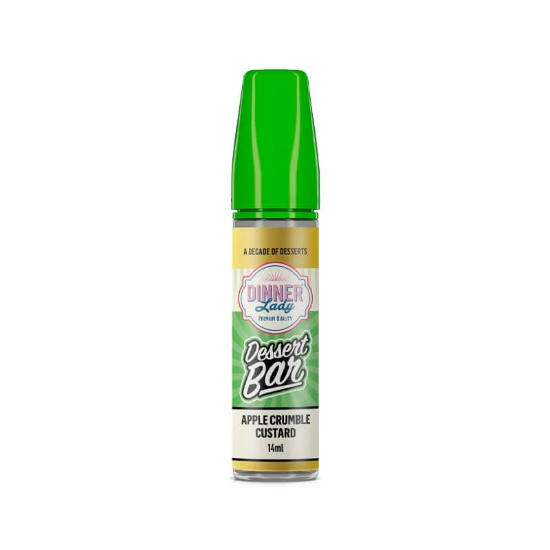 Dinner Lady Dessert Bar Apple Crumble Custard 14/60ml