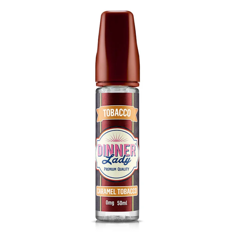Dinner Lady Tobacco Caramel 50/60ml - DINNER LADY Brand - Flavour Shots