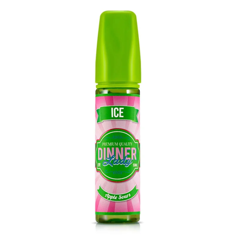 Dinner Lady Ice Apple Sours 50/60ml - DINNER LADY Brand - Flavour Shots