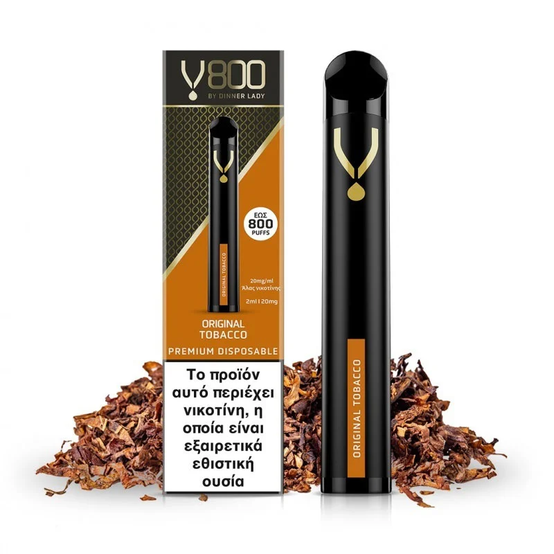 Dinner Lady V800 Original Tobacco 2ml 20mg