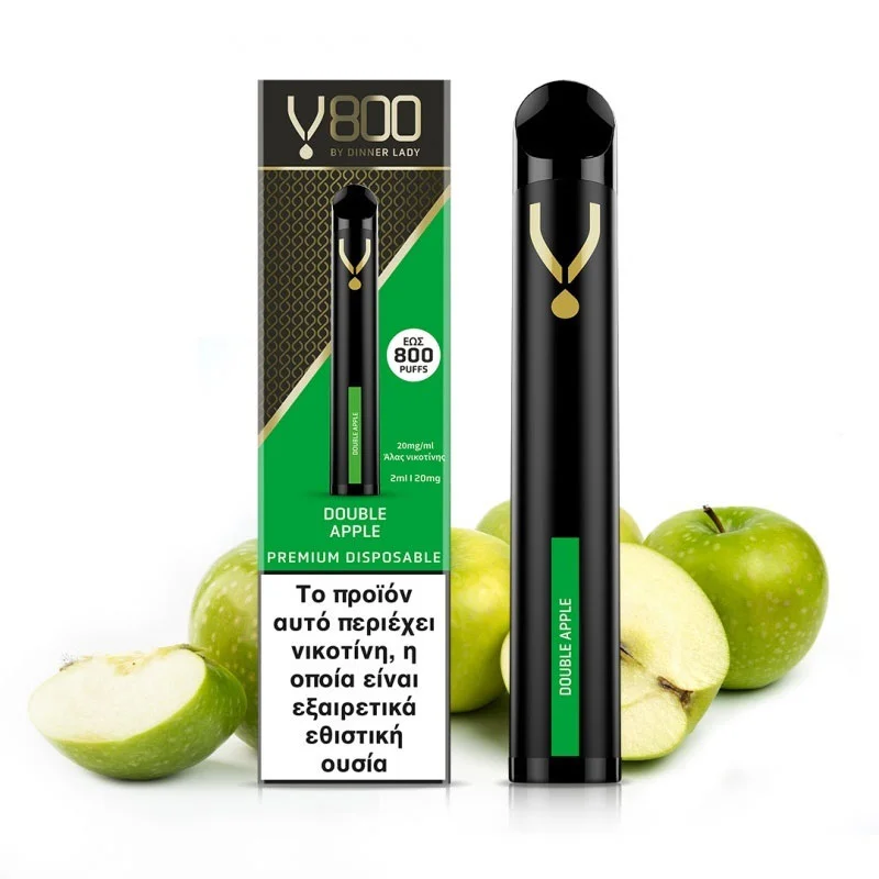 Dinner Lady V800 Double Apple 2ml 20mg