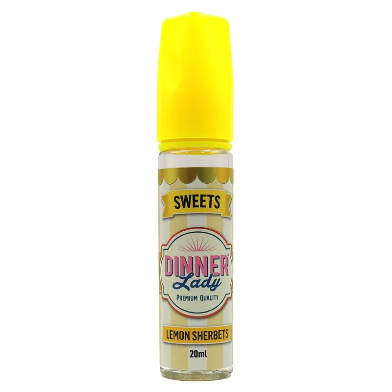 Dinner Lady Lemon Sherbets 20/60ml - DINNER LADY Brand - Flavour Shots
