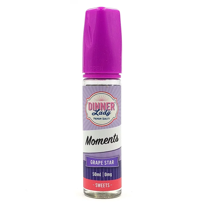 Dinner Lady Moments Grape Star 50/60ml