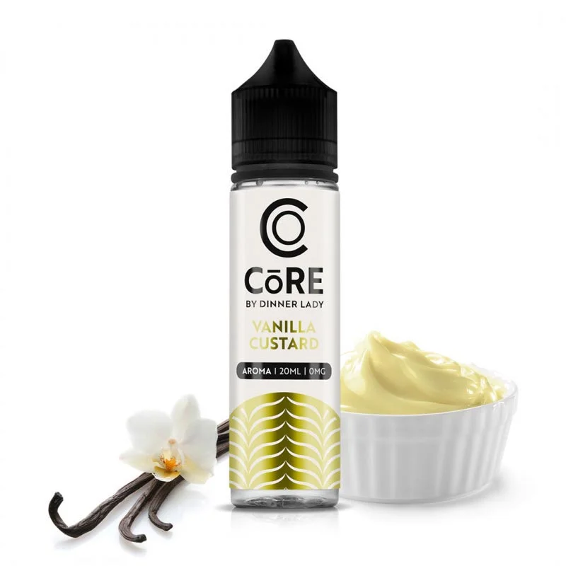 Dinner Lady Core Vanilla Custard 20/60ml