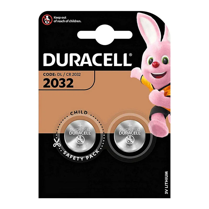 Duracell Buttoncell CR2032 2pcs