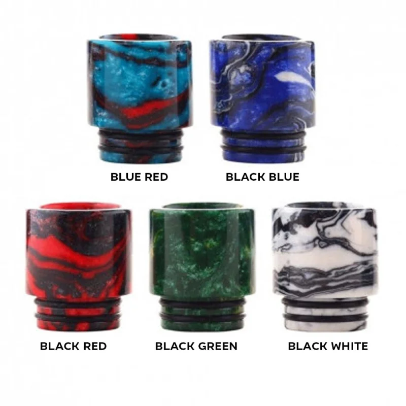 E-Cig Power EP-01 Drip Tip 810 White Black