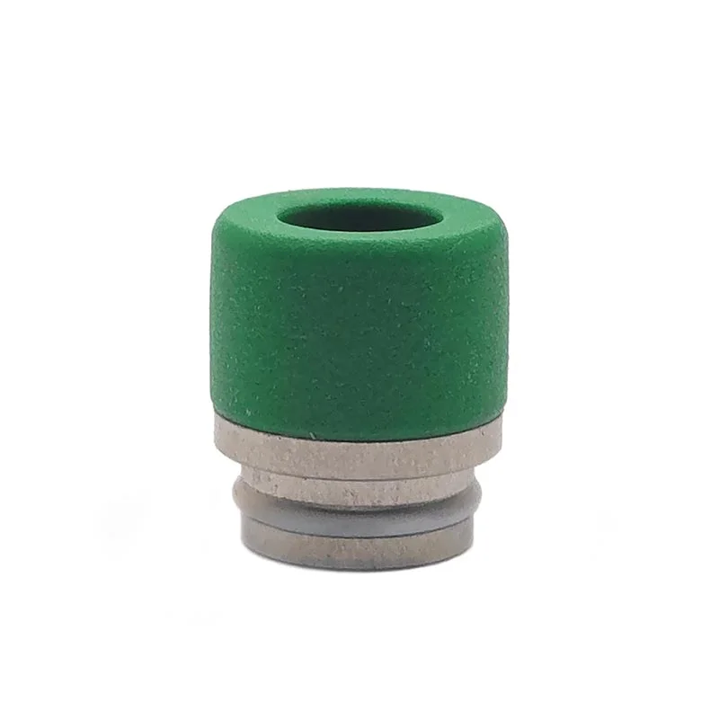 eCig Hellas Teflon Inox 810 Drip Tip Green - ECIG HELLAS Brand - Drip Tips