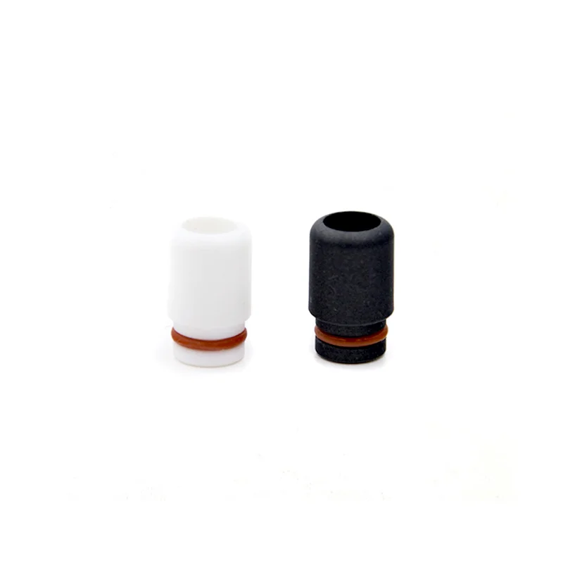 eCig Hellas Drip Tip Teflon Short Fat White - ECIG HELLAS Brand - Drip Tips