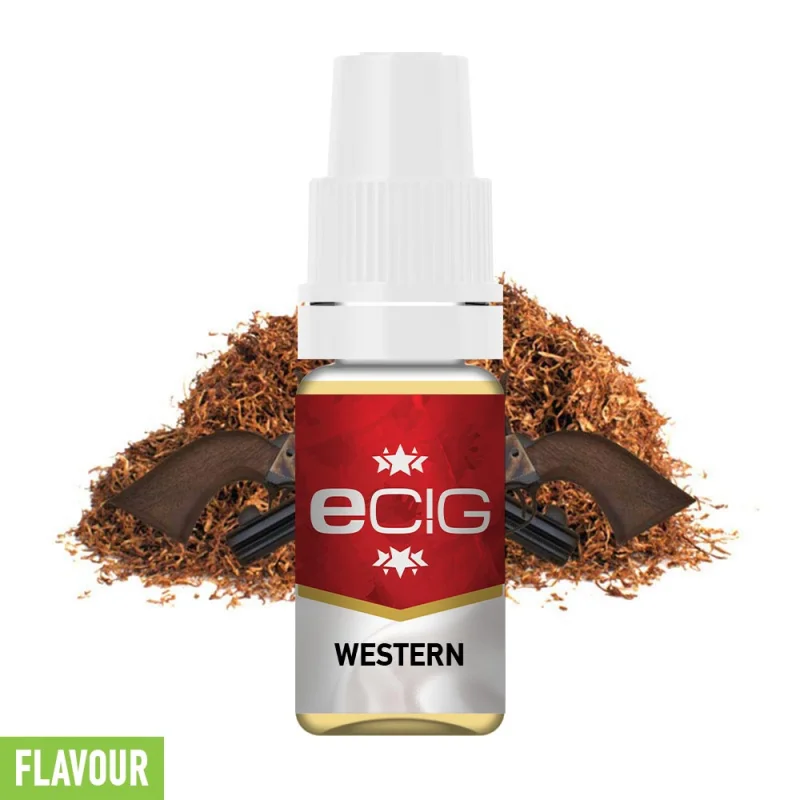eCig Hellas Tobacco Western 10ml
