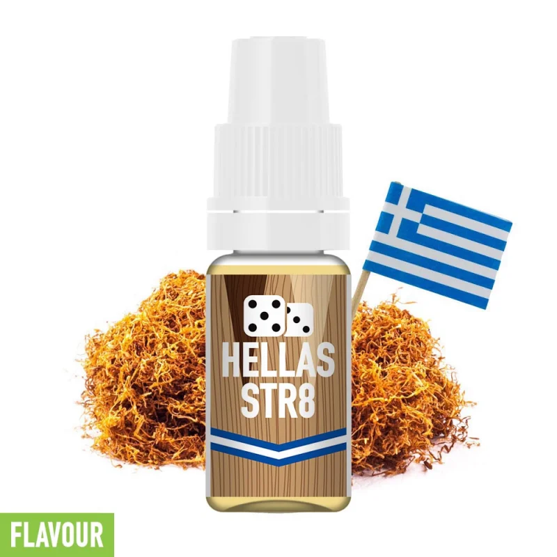 eCig Hellas STR8 10ml - ECIG HELLAS Brand - Aroma / Flavor Concentrates