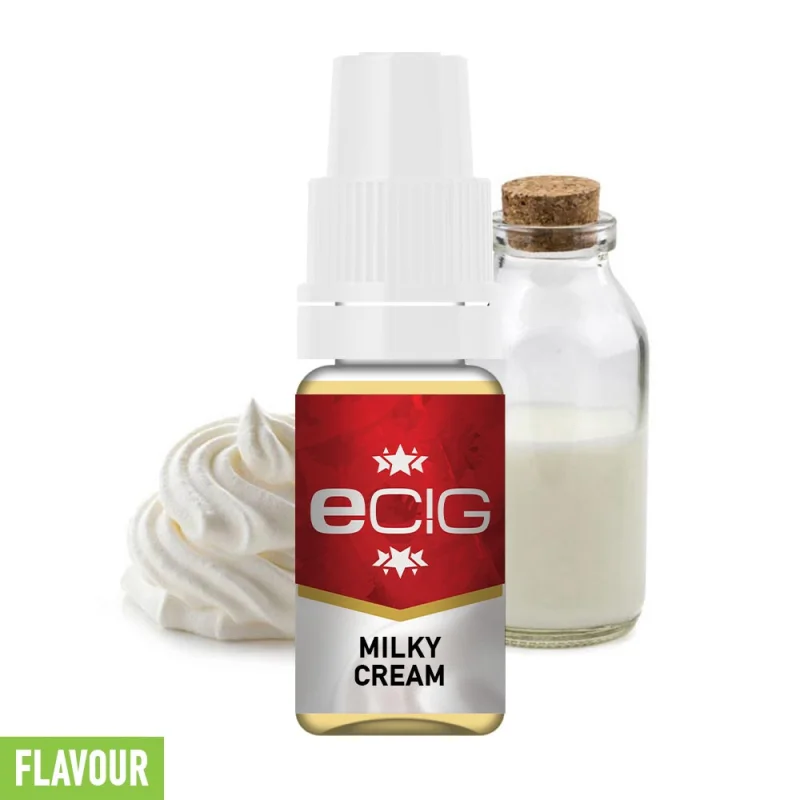 eCig Hellas Milky Cream 10ml