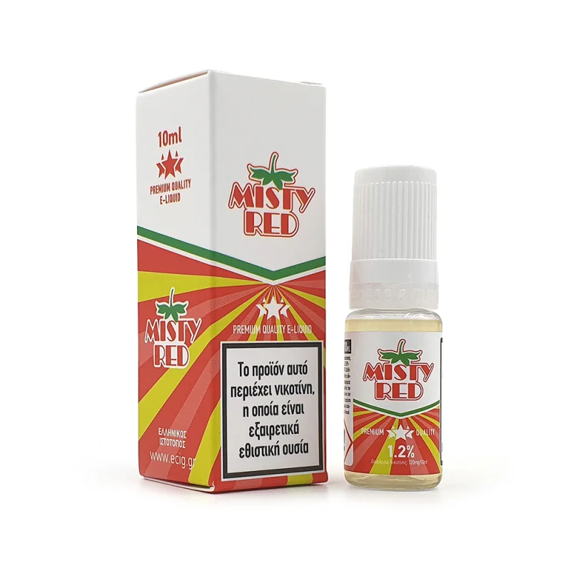 eCig Hellas Misty Red 10ml 12mg/ml
