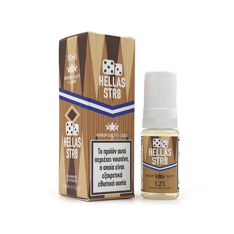 eCig Hellas Tobacco Hellas STR8 10ml 6mg/ml