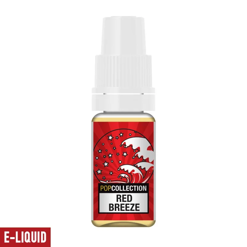 eCig Hellas Pop Collection 10ml Red Breeze - 10ml 9mg/ml