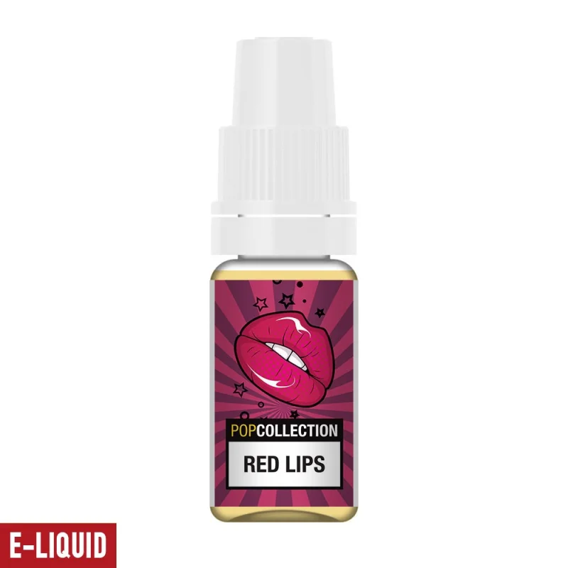 eCig Hellas Pop Collection 10ml Red Lips - 10ml 6mg/ml