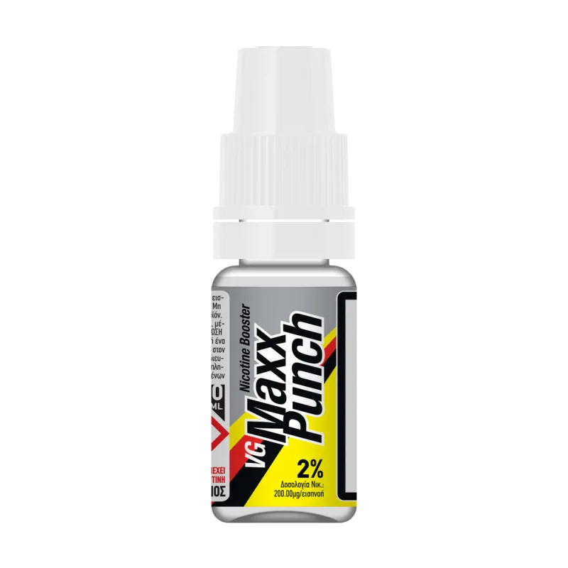 eCig Hellas Maxx Punch VG Nicotine Booster 10ml 20mg/ml