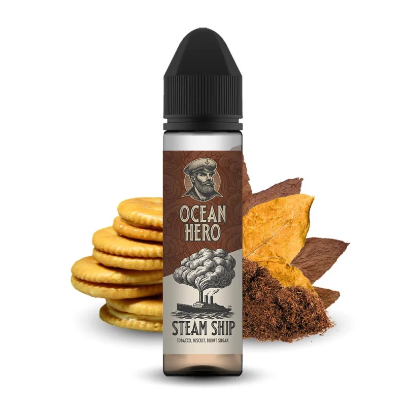 eCig Hellas Steam Ship Ocean Hero 10/60ml
