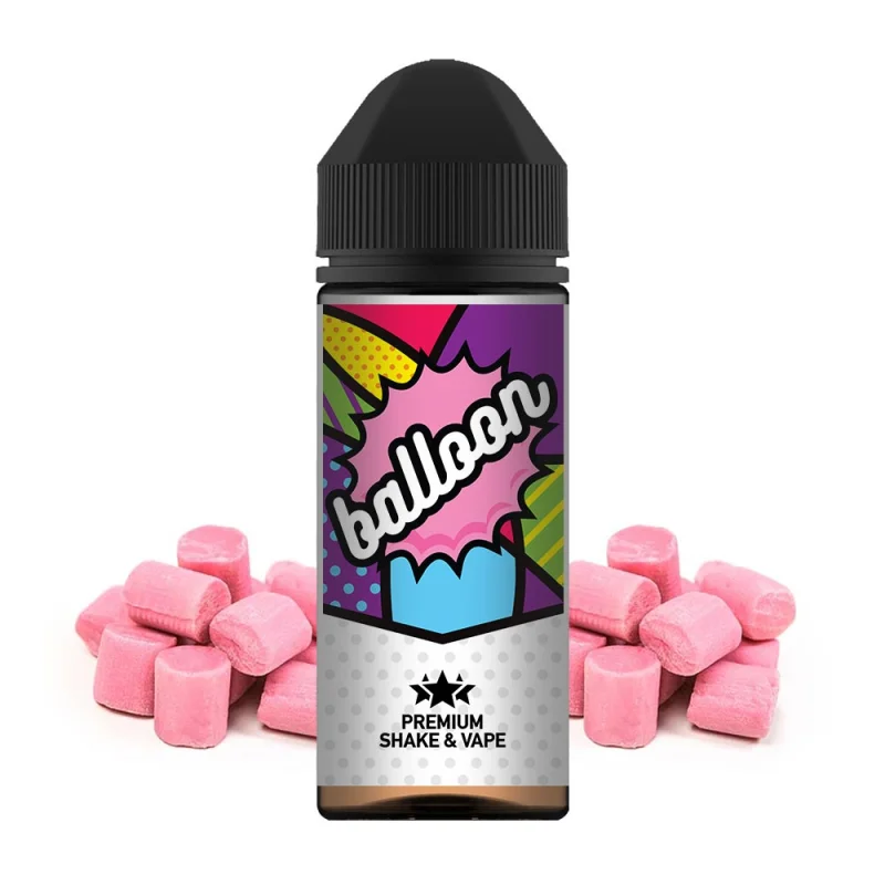 eCig Hellas Bubblegum Balloon 10/120ml