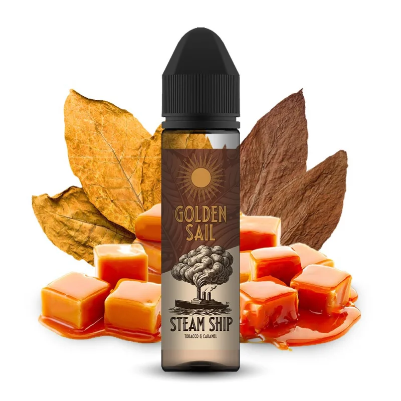 eCig Hellas Steam Ship Golden Sail 10/60ml