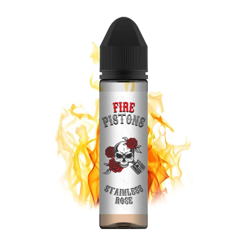 eCig Hellas Stainless Rose Fire Pistons 10/60ml