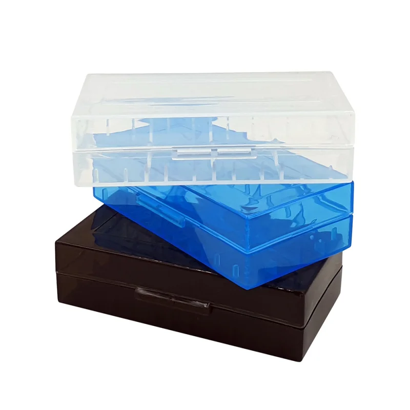 eCig Hellas Plastic Case 2X18650 4X18350 Blue