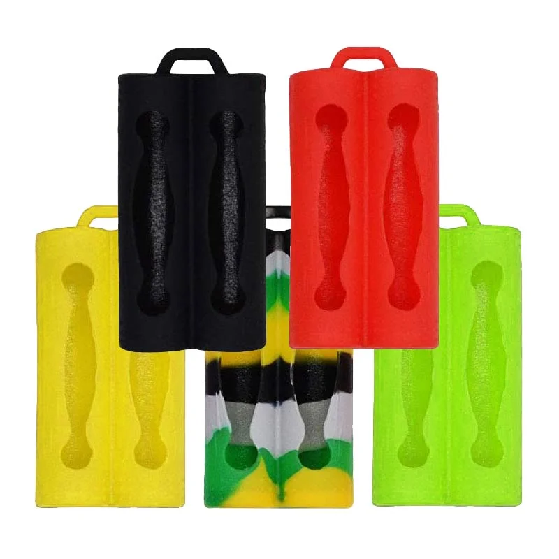 eCig Hellas 18650 Double Silicone Case Black