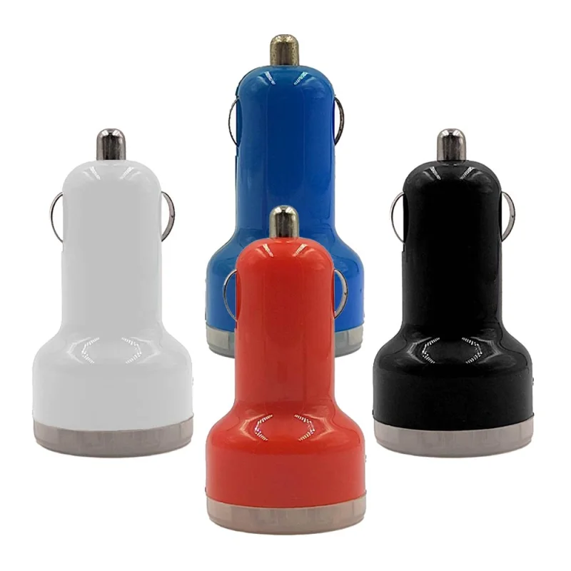 eCig Hellas USB Dual Car Charger Λευκό