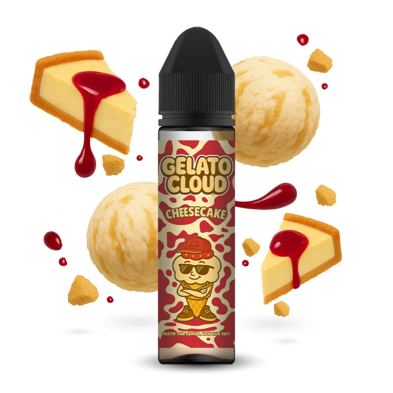 eCig Hellas Gelato Cloud Cheesecake 10/60ml