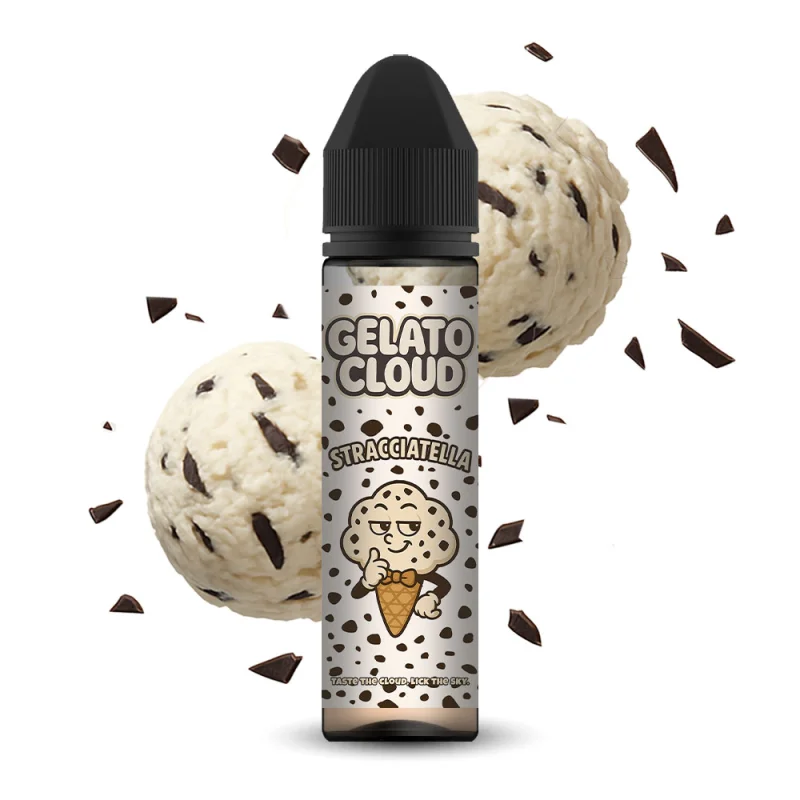 eCig Hellas Gelato Cloud Stracciatella 10/60ml