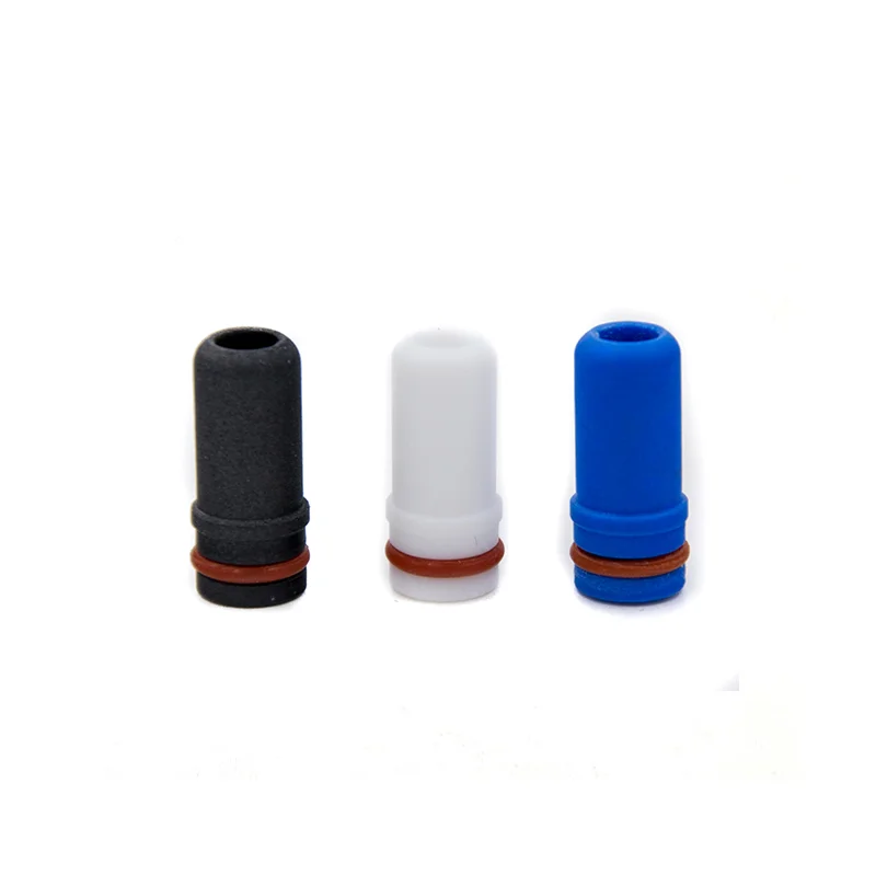 eCig Hellas Drip Tip Teflon Long Slim Λευκό