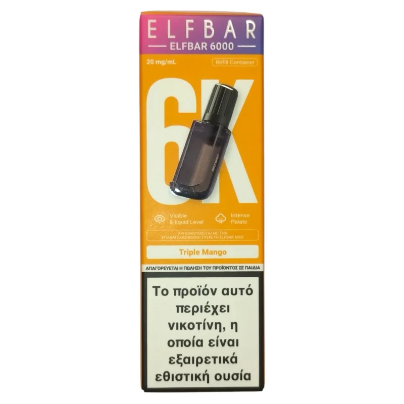 ELF BAR 6000 Triple Mango 10ml 20mg/ml