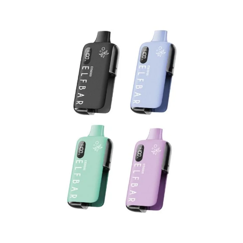 ELF BAR Kit Black 0mg 10ml - ELF BAR Brand - Disposable Vapes