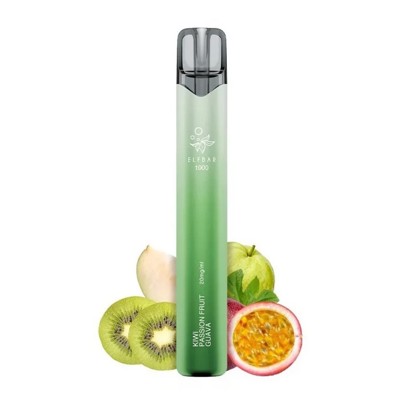 ELF BAR 1000 Kiwi Passion Fruit Guava 20mg 2ml