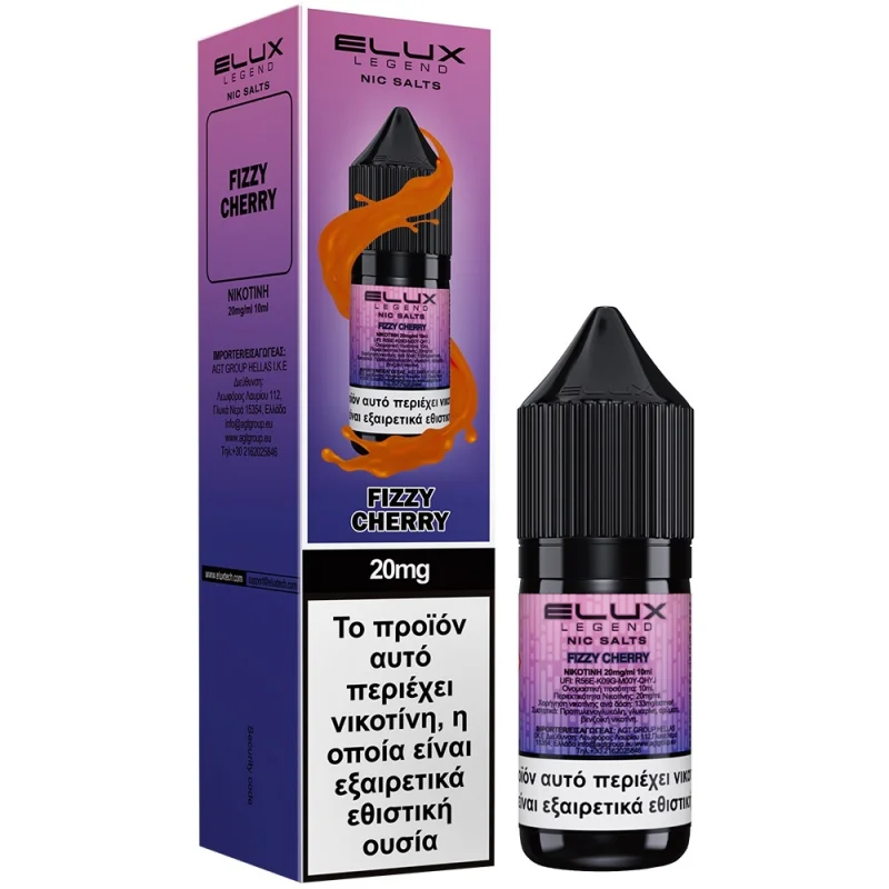 Elux Fizzy Cherry Salt 20mg 10ml