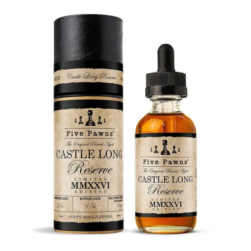 Five Pawns Castle Long Reserve Mmxxvi 30/60ml - FIVE PAWNS Brand - Flavour Shots