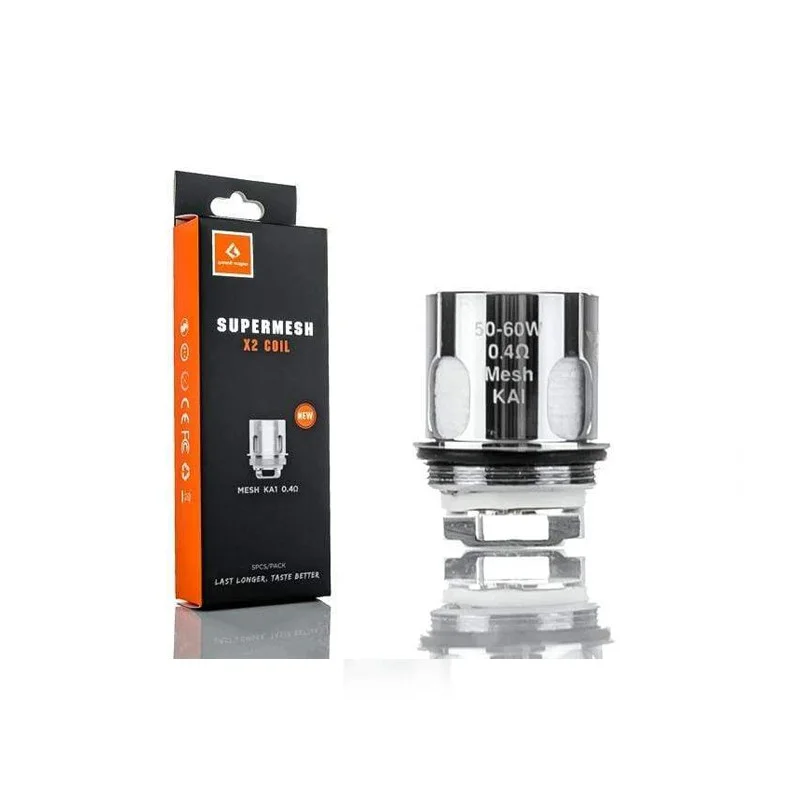 Geekvape Supermesh X2 Coil 0.4 Ohm 5 Pcs